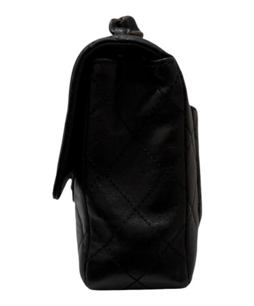 CHANEL（シャネル）CHANEL (シャネル) マトラッセ25 ターンロック プラスチックチェーン ショルダーバッグ ブラック サイズ:25の古着・服飾アイテム