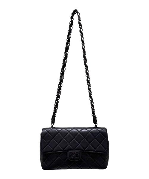 CHANEL（シャネル）CHANEL (シャネル) マトラッセ25 ターンロック プラスチックチェーン ショルダーバッグ ブラック サイズ:25の古着・服飾アイテム