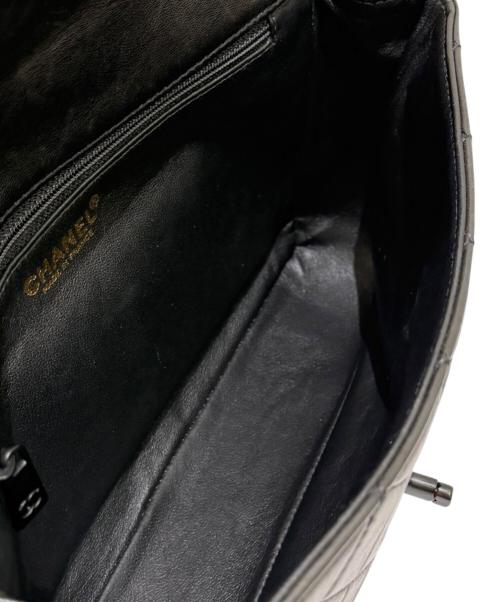CHANEL（シャネル）CHANEL (シャネル) マトラッセ25 ターンロック プラスチックチェーン ショルダーバッグ ブラック サイズ:25の古着・服飾アイテム