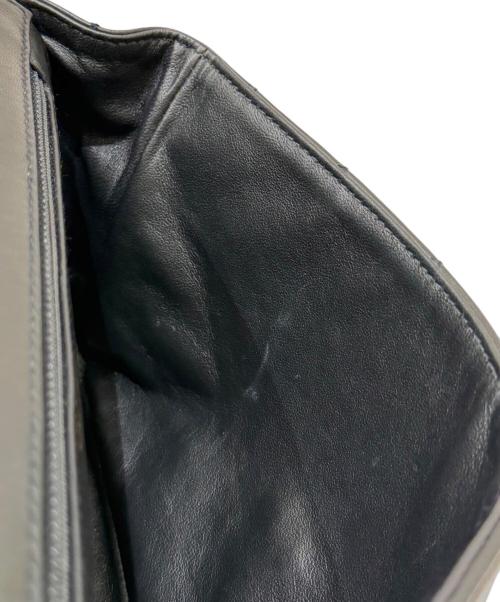 CHANEL（シャネル）CHANEL (シャネル) マトラッセ25 ターンロック プラスチックチェーン ショルダーバッグ ブラック サイズ:25の古着・服飾アイテム
