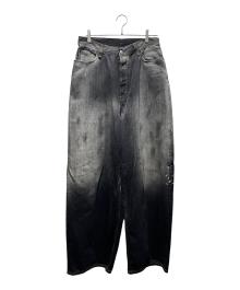 Acne studios（アクネ ストゥディオズ）の古着「Super Baggy Fit Jeans」｜グレー