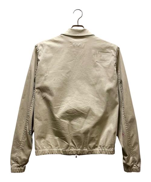 DSQUARED2（ディースクエアード）DSQUARED2 (ディースクエアード) ジップアップジャケット ベージュ サイズ:48の古着・服飾アイテム