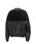 DOLCE & GABBANA (ドルチェ＆ガッバーナ) ジャガードロゴ中綿ブルゾン ブラック サイズ:46：45000円