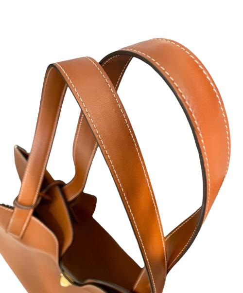 CELINE（セリーヌ）CELINE (セリーヌ) ハンドバッグ/カバ16/112583EZU ブラウンの古着・服飾アイテム
