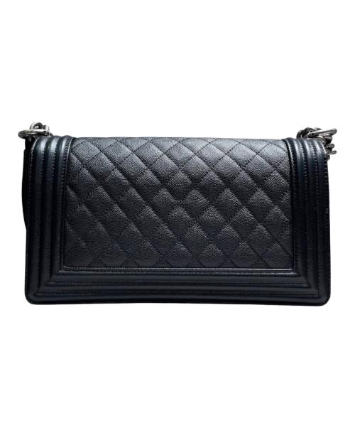 CHANEL（シャネル）CHANEL (シャネル) ボーイシャネル 25/キャビアスキン/2019~2020 ブラック サイズ:25の古着・服飾アイテム