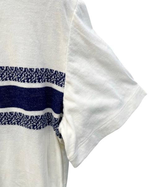 Christian Dior（クリスチャン ディオール）Christian Dior (クリスチャン ディオール) シグネチャーバンドロゴTシャツ ホワイト サイズ:XSの古着・服飾アイテム