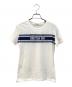 Christian Dior（クリスチャン ディオール）の古着「シグネチャーバンドロゴTシャツ」｜ホワイト