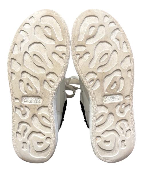 ALEXANDER McQUEEN（アレキサンダーマックイーン）ALEXANDER McQUEEN (アレキサンダーマックイーン) ラインストーン オーバーサイズド スニーカー ホワイト サイズ:36の古着・服飾アイテム