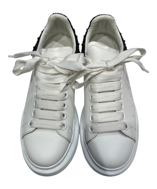 ALEXANDER McQUEEN（アレキサンダーマックイーン）ALEXANDER McQUEEN (アレキサンダーマックイーン) ラインストーン オーバーサイズド スニーカー ホワイト サイズ:36の古着・服飾アイテム