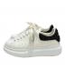 ALEXANDER McQUEEN (アレキサンダーマックイーン) ラインストーン オーバーサイズド スニーカー ホワイト サイズ:36：20000円