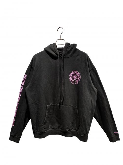 CHROME HEARTS（クロムハーツ）CHROME HEARTS (クロムハーツ) ホースシューパーカー ブラック サイズ:XLの古着・服飾アイテム