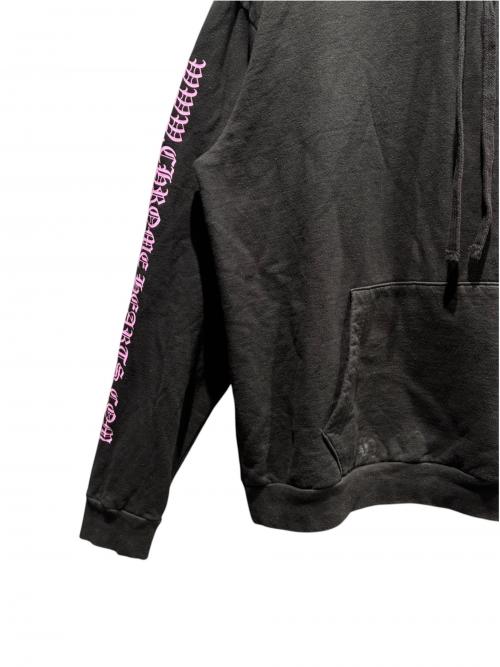 CHROME HEARTS（クロムハーツ）CHROME HEARTS (クロムハーツ) ホースシューパーカー ブラック サイズ:XLの古着・服飾アイテム