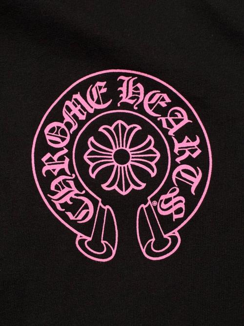 CHROME HEARTS（クロムハーツ）CHROME HEARTS (クロムハーツ) ホースシューパーカー ブラック サイズ:XLの古着・服飾アイテム