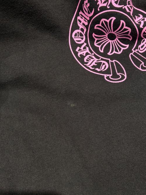 CHROME HEARTS（クロムハーツ）CHROME HEARTS (クロムハーツ) ホースシューパーカー ブラック サイズ:XLの古着・服飾アイテム