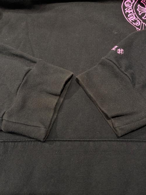 CHROME HEARTS（クロムハーツ）CHROME HEARTS (クロムハーツ) ホースシューパーカー ブラック サイズ:XLの古着・服飾アイテム