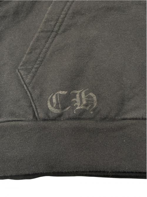 CHROME HEARTS（クロムハーツ）CHROME HEARTS (クロムハーツ) ホースシューパーカー ブラック サイズ:XLの古着・服飾アイテム