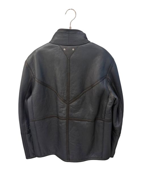 LOUIS VUITTON（ルイ ヴィトン）LOUIS VUITTON (ルイ ヴィトン) ムートンジャケット/RM132M H4LJ20KLG ネイビー サイズ:48の古着・服飾アイテム