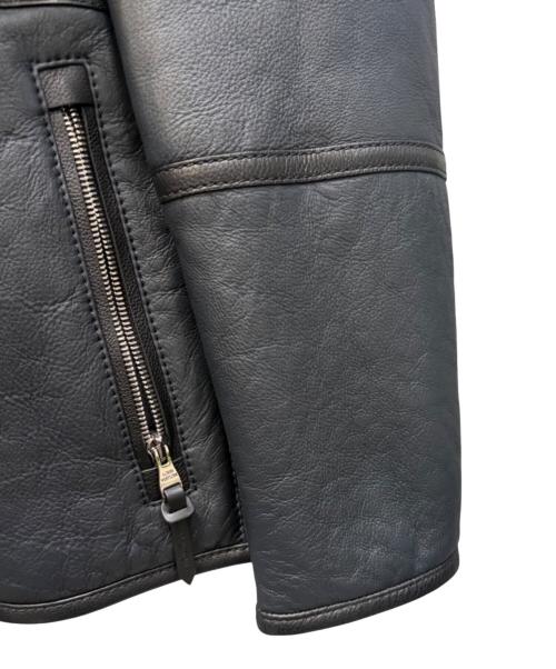 LOUIS VUITTON（ルイ ヴィトン）LOUIS VUITTON (ルイ ヴィトン) ムートンジャケット/RM132M H4LJ20KLG ネイビー サイズ:48の古着・服飾アイテム