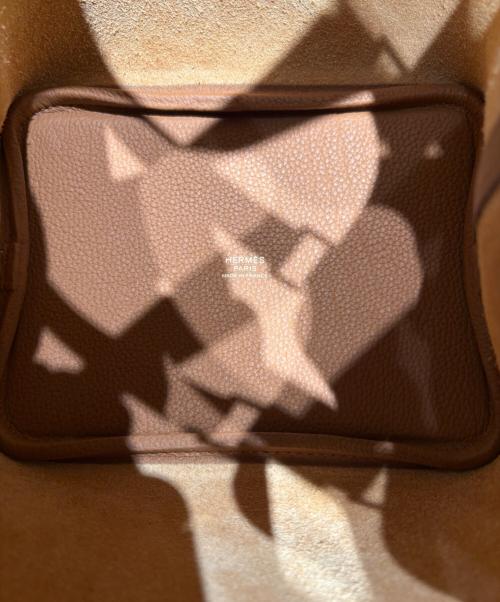 HERMES（エルメス）HERMES (エルメス) Picotin Lock PM ピコタンロック PM/トリヨンクレマンス/ゴールド/Y刻印：2016年製造/ゴールド金具 ゴールド サイズ:PMの古着・服飾アイテム