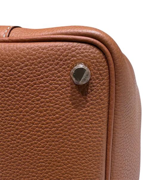 HERMES（エルメス）HERMES (エルメス) Picotin Lock PM ピコタンロック PM/トリヨンクレマンス/ゴールド/Y刻印：2016年製造/ゴールド金具 ゴールド サイズ:PMの古着・服飾アイテム