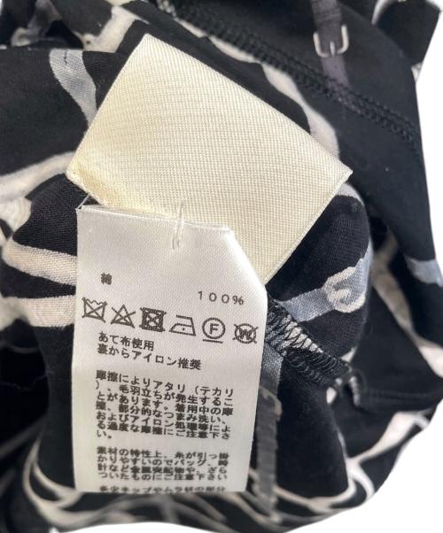 HERMES（エルメス）HERMES (エルメス) 半袖カットソー/PARCOURS SANS FAUTE ブラック サイズ:38の古着・服飾アイテム