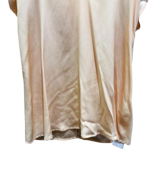 HERMES（エルメス）HERMES (エルメス) シルクスキッパーブラウス ベージュ サイズ:36の古着・服飾アイテム