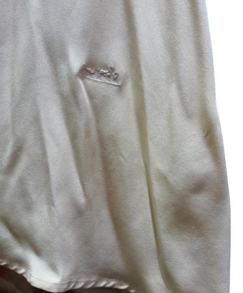 HERMES（エルメス）HERMES (エルメス) シルクスキッパーブラウス ベージュ サイズ:36の古着・服飾アイテム