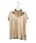 HERMES（エルメス）の古着「シルクスキッパーブラウス」｜ベージュ