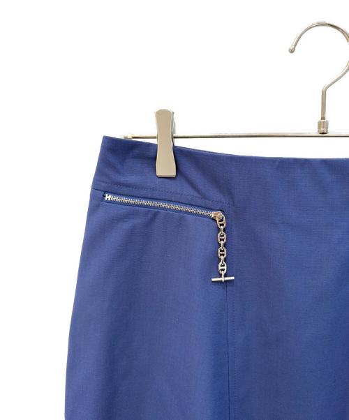 HERMES（エルメス）HERMES (エルメス) シェーヌダンクル チェーンスカート ネイビー サイズ:40の古着・服飾アイテム