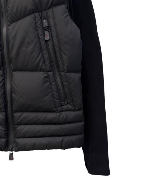 MONCLER GRENOBLE（モンクレール グルノーブル）MONCLER GRENOBLE (モンクレール グルノーブル) 袖切替ダウンジャケット/ZIP UP HOODIE CARDIGAN ブラック サイズ:Ｓの古着・服飾アイテム