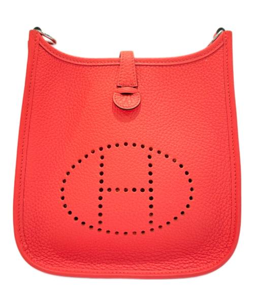 HERMES（エルメス）HERMES (エルメス) Evelyne TPM Amazone エブリン TPM アマゾン/トリヨンクレマンス/ローズテキサス/B刻印：2023年製造/シルバー金具 ローズテキサス サイズ:TPMの古着・服飾アイテム
