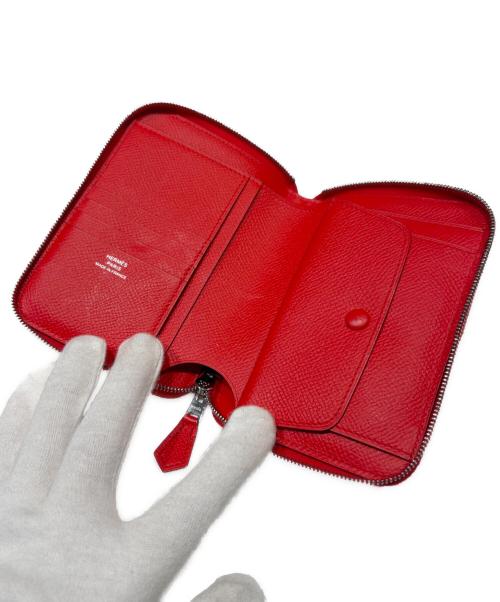HERMES（エルメス）HERMES (エルメス) アザップ ヴェルティカル/ヴォーエプソン/Y刻印：2020年 レッド系の古着・服飾アイテム