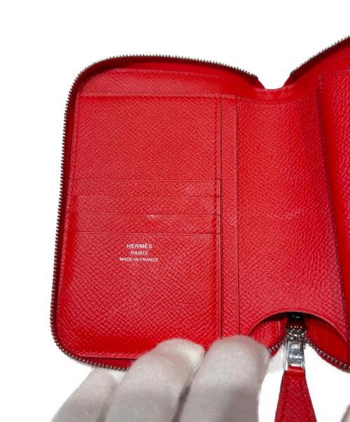 HERMES（エルメス）HERMES (エルメス) アザップ ヴェルティカル/ヴォーエプソン/Y刻印：2020年 レッド系の古着・服飾アイテム