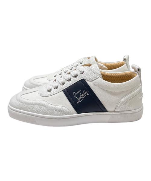 Christian Louboutin（クリスチャン・ルブタン）Christian Louboutin (クリスチャン・ルブタン) RETERO ローカットスニーカー ホワイト サイズ:41の古着・服飾アイテム