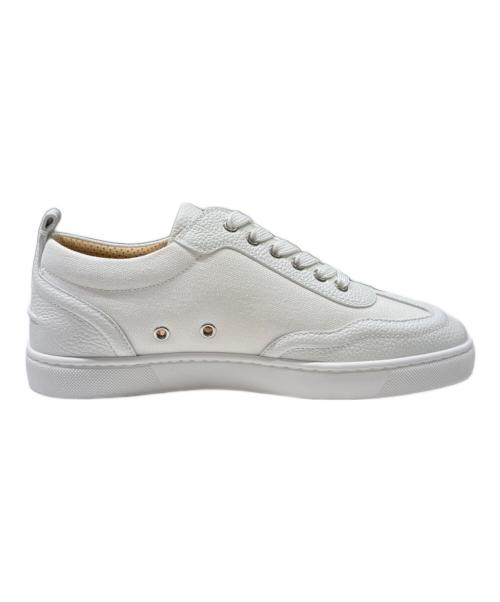 Christian Louboutin（クリスチャン・ルブタン）Christian Louboutin (クリスチャン・ルブタン) RETERO ローカットスニーカー ホワイト サイズ:41の古着・服飾アイテム