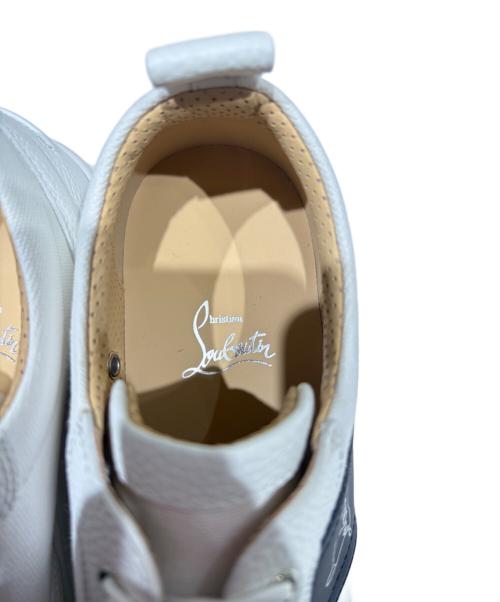 Christian Louboutin（クリスチャン・ルブタン）Christian Louboutin (クリスチャン・ルブタン) RETERO ローカットスニーカー ホワイト サイズ:41の古着・服飾アイテム