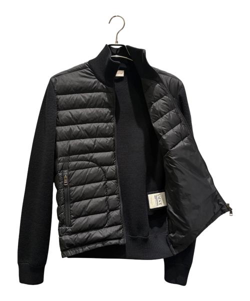 MONCLER（モンクレール）MONCLER (モンクレール) CARDIGAN TRICOT/切替ダウンジャケット ブラック サイズ:Mの古着・服飾アイテム