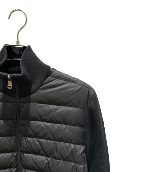 MONCLER（モンクレール）MONCLER (モンクレール) CARDIGAN TRICOT/切替ダウンジャケット ブラック サイズ:Mの古着・服飾アイテム