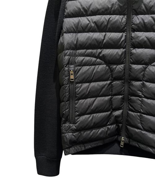 MONCLER（モンクレール）MONCLER (モンクレール) CARDIGAN TRICOT/切替ダウンジャケット ブラック サイズ:Mの古着・服飾アイテム