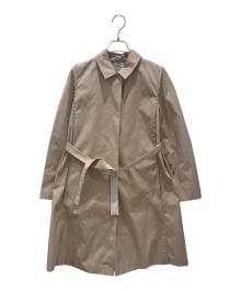 Max Mara Studio（マックスマーラ ストゥディオ）の古着「ステンカラーコート」｜ベージュ