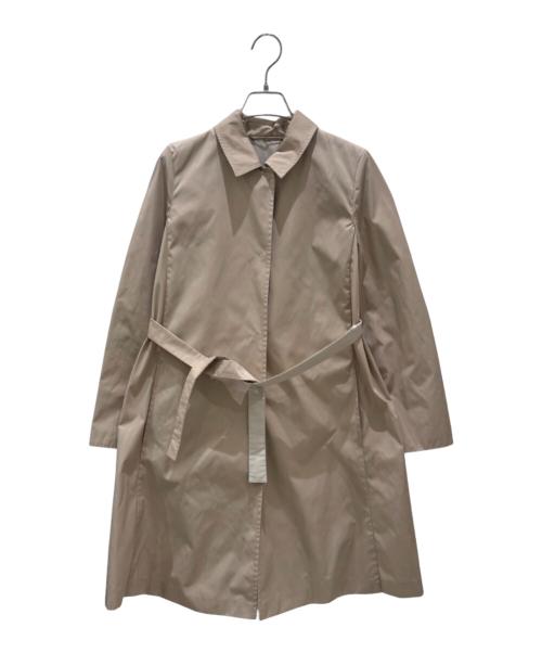 Max Mara Studio（マックスマーラ ストゥディオ）Max Mara Studio (マックスマーラ ストゥディオ) ステンカラーコート ベージュ サイズ:36の古着・服飾アイテム