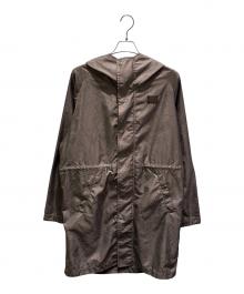 Berluti（ベルルッティ）の古着「スクリット B-Way ロングジャケット」｜ブラウン