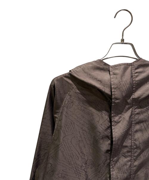 Berluti（ベルルッティ）Berluti (ベルルッティ) スクリット B-Way ロングジャケット ブラウン サイズ:46Rの古着・服飾アイテム