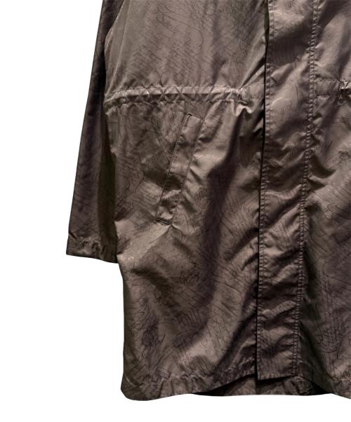 Berluti（ベルルッティ）Berluti (ベルルッティ) スクリット B-Way ロングジャケット ブラウン サイズ:46Rの古着・服飾アイテム