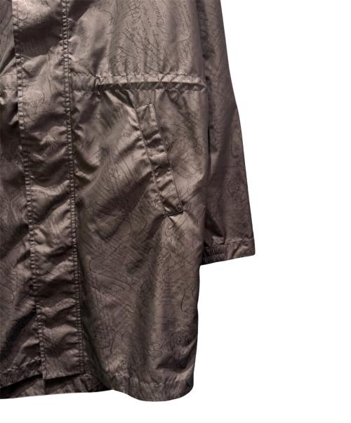 Berluti（ベルルッティ）Berluti (ベルルッティ) スクリット B-Way ロングジャケット ブラウン サイズ:46Rの古着・服飾アイテム