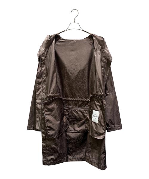Berluti（ベルルッティ）Berluti (ベルルッティ) スクリット B-Way ロングジャケット ブラウン サイズ:46Rの古着・服飾アイテム