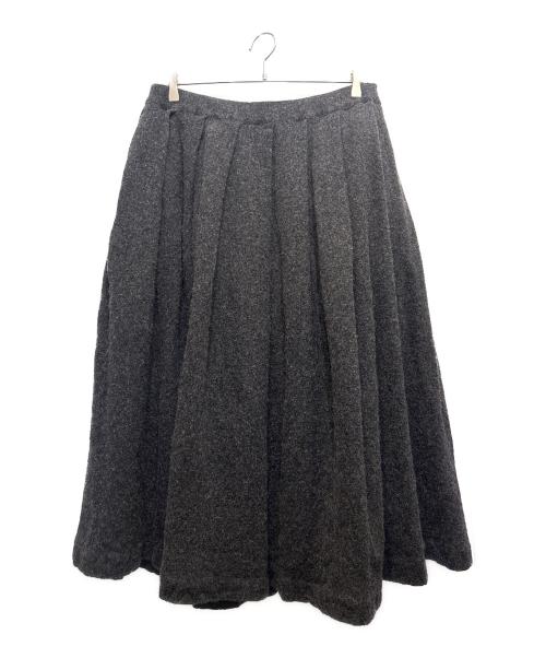 COMME des GARCONS COMME des GARCONS（コムデギャルソン コムデギャルソン）COMME des GARCONS COMME des GARCONS (コムデギャルソン コムデギャルソン) ウール ロング スカート グレー サイズ:Sの古着・服飾アイテム