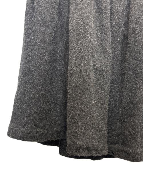 COMME des GARCONS COMME des GARCONS（コムデギャルソン コムデギャルソン）COMME des GARCONS COMME des GARCONS (コムデギャルソン コムデギャルソン) ウール ロング スカート グレー サイズ:Sの古着・服飾アイテム