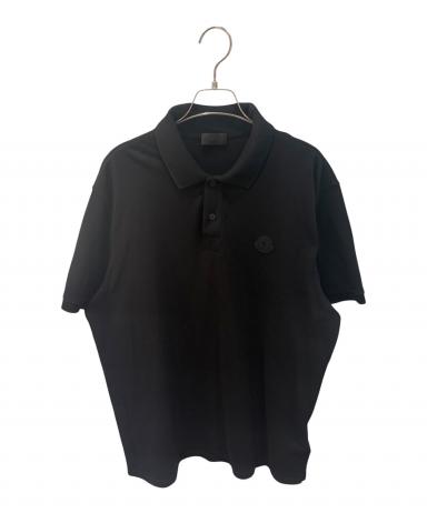 中古・古着通販】MONCLER (モンクレール) ポロシャツ ブラック サイズ