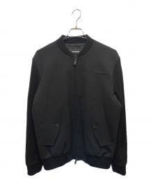 DSQUARED2（ディースクエアード）の古着「23AW ストレッチウールボンバージャケット」｜ブラック